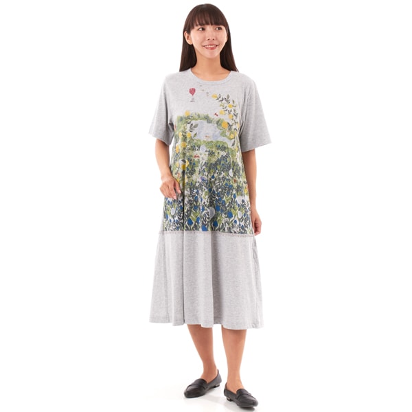 スーパーハッカ（SUPER HAKKA）/マイガーデンプリントカットワンピース 11,880円