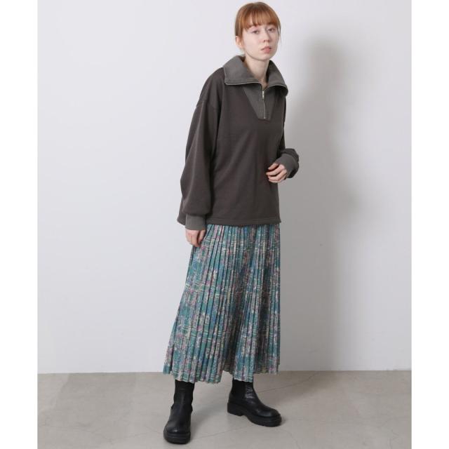 【トリプル✖️琉様】専用　お好み32★ ダブルネーム/ワンポイント恐竜刺しゅうハーフZIPプルオーバーの
