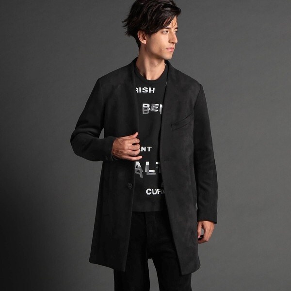 ニコルクラブフォーメン（NICOLE CLUB FOR MEN）/【22年モデル】スウェード調アラカルトコート_5