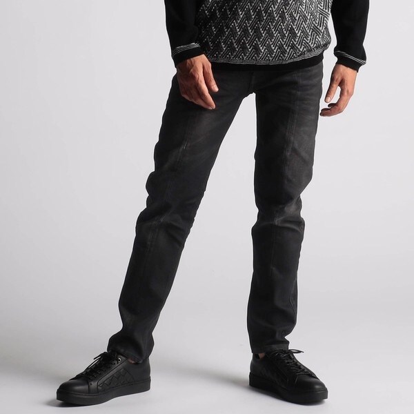 ニコルクラブフォーメン（NICOLE CLUB FOR MEN）/【RIELABO】アラカルトコーティングデニムパンツの通販は