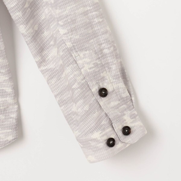 ニコルクラブフォーメン（NICOLE CLUB FOR MEN）/【RIELABO】カモフラデザインショートスタンドシャツ