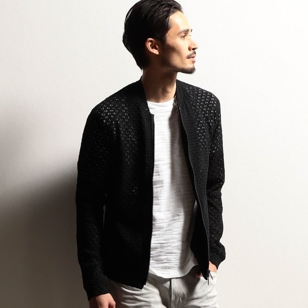 ニコルクラブフォーメン（NICOLE CLUB FOR MEN）/【24年モデルEC限定再販売】アラカルトシアーブルゾン