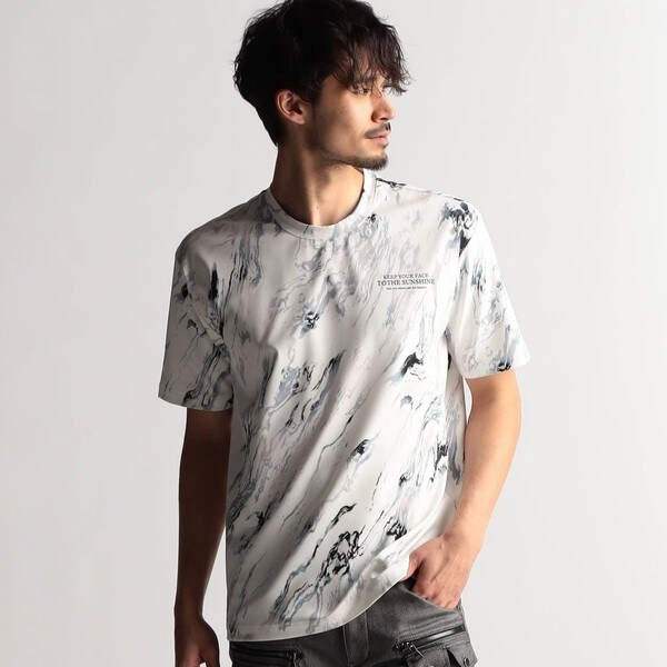 ニコルクラブフォーメン（NICOLE CLUB FOR MEN）/総柄プリント