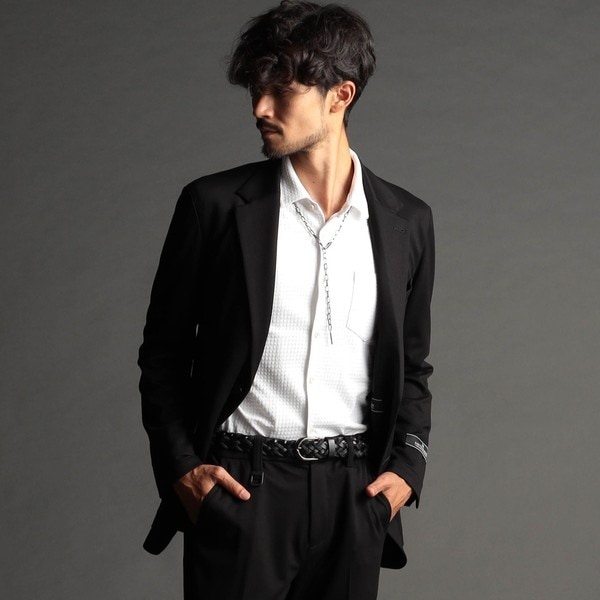 ニコルクラブフォーメン(NICOLE CLUB FOR MEN)/レーヨンツイルジャージ ジャケットの通販は