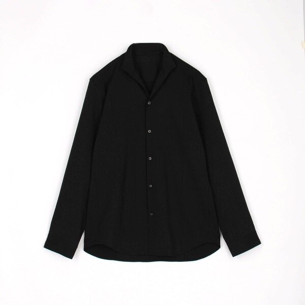 ニコルクラブフォーメン（NICOLE CLUB FOR MEN）/【RIELABO】ストレッチドビー スタンドシャツ_10