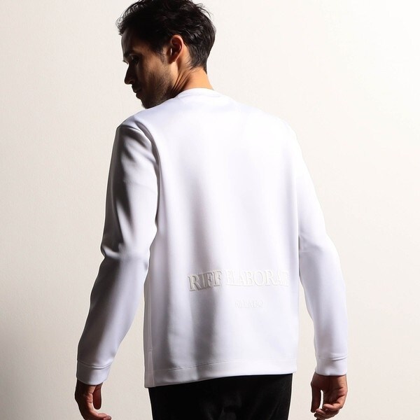 ニコルクラブフォーメン（NICOLE CLUB FOR MEN）/【RIELABO】グラフィックプリントクルーネック長袖Ｔシャツ_8