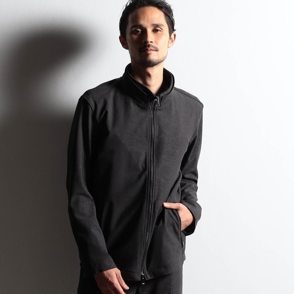 新品▼ ニコルクラブフォーメン NICOLE CLUB FOR MEN▼ 吸汗速乾 ワイヤー衿 半袖 バイアスストライプポロシャツ48(L)WHT