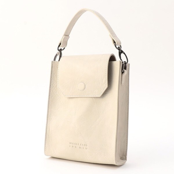 ニコルクラブフォーメン（NICOLE CLUB FOR MEN）/2WAYフラップミニバッグ