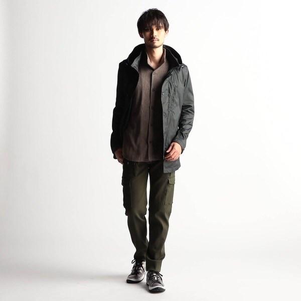 ニコルクラブフォーメン（NICOLE CLUB FOR MEN）/ガムストレッチ　デザインカーゴパンツ_4