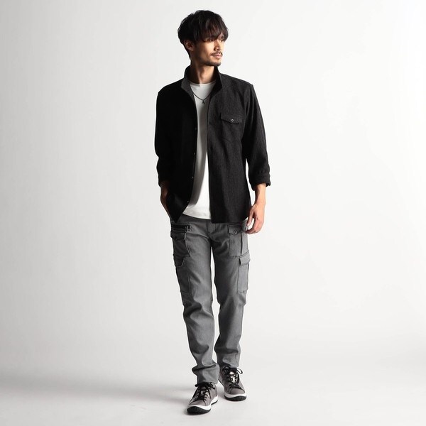 ニコルクラブ　nicole club (M) シャツ　長袖　トップス　メンズ