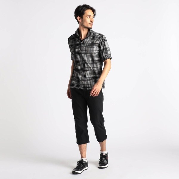 ニコルクラブフォーメン（NICOLE CLUB FOR MEN）/【25年モデル EC限定再販売】【NICOLE SPORTS】ブリスターチェックスタンドポロシャツ_5
