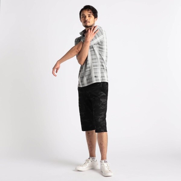 ニコルクラブフォーメン（NICOLE CLUB FOR MEN）/【25年モデル EC限定再販売】【NICOLE SPORTS】ブリスターチェックスタンドポロシャツ_6