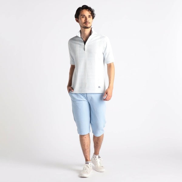ニコルクラブフォーメン（NICOLE CLUB FOR MEN）/【25年モデル EC限定再販売】【NICOLE SPORTS】ブリスターチェックスタンドポロシャツ_7