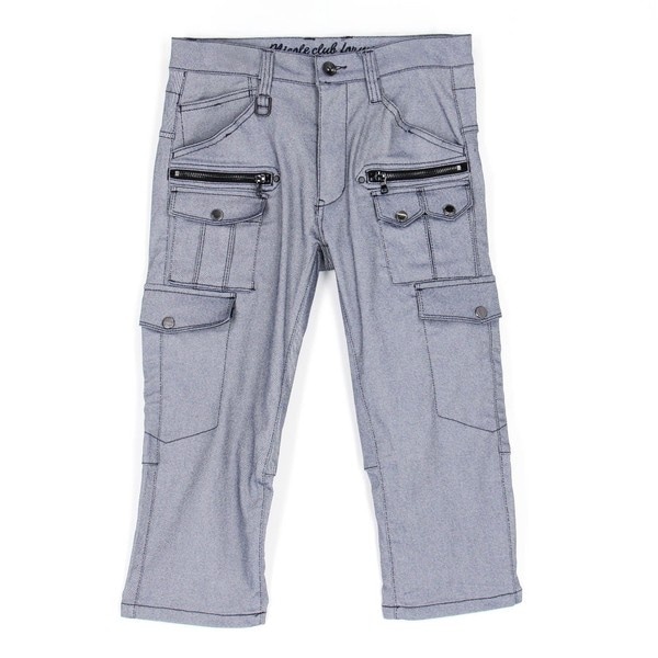 ニコルクラブフォーメン（NICOLE CLUB FOR MEN）/ガムストレッチ　クロップドカーゴパンツ