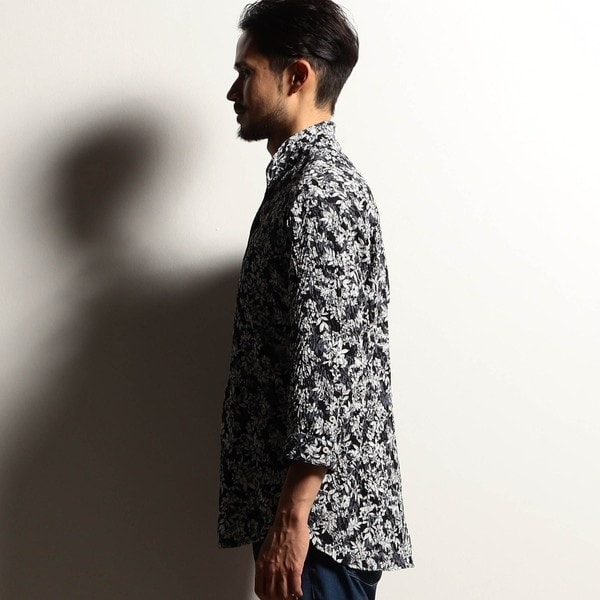 ニコルクラブフォーメン（NICOLE CLUB FOR MEN）/【RIELABO】アラカルトワッシャープリントシャツ_7