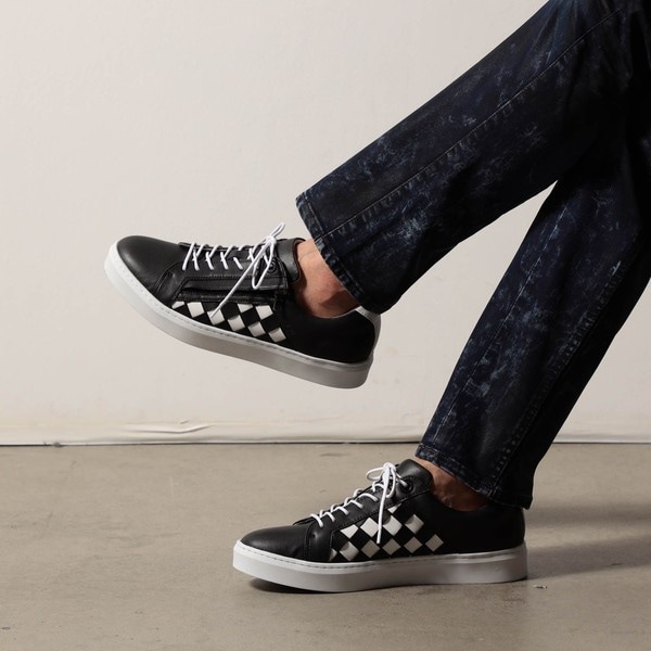 ニコルクラブフォーメン（NICOLE CLUB FOR MEN）/【RIELABO】サイドファスナー コートスニーカー