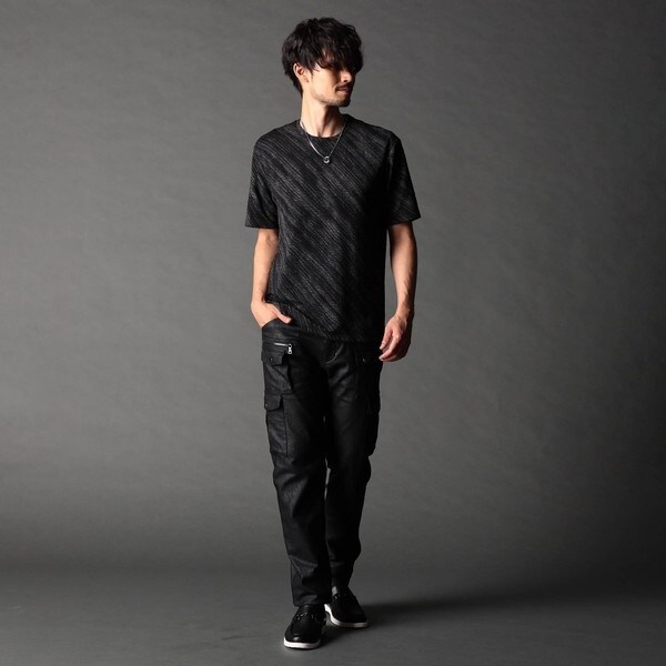 ニコルクラブフォーメン（NICOLE CLUB FOR MEN）/ゼブラ柄スプレー風