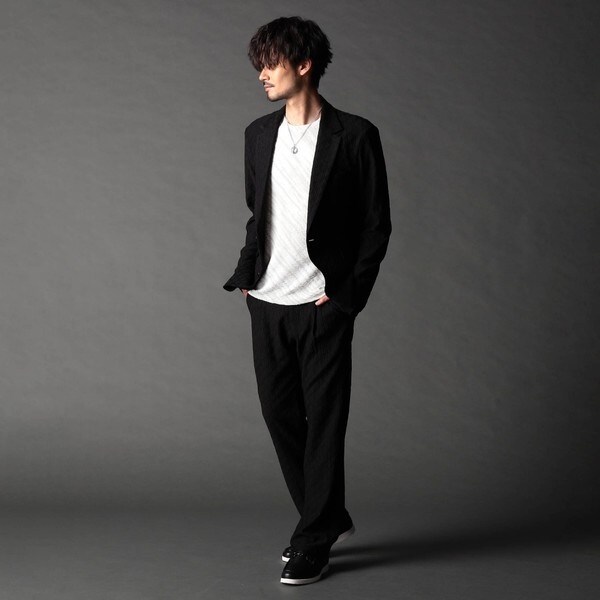 ニコルクラブフォーメン（NICOLE CLUB FOR MEN）/アラカルトシアードビージャージイージーパンツ_5