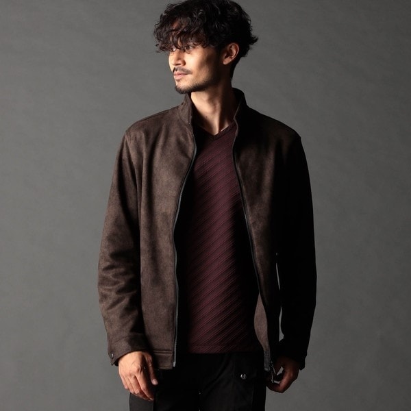 ニコルクラブフォーメン（NICOLE CLUB FOR MEN）/ポンチスウェード 
