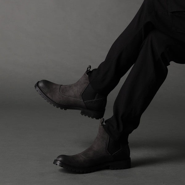 ニコルクラブフォーメン（NICOLE CLUB FOR MEN）/サイドゴアタンクソールブーツ