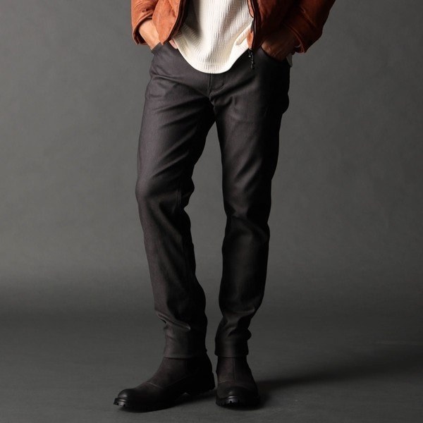 ニコルクラブフォーメン（NICOLE CLUB FOR MEN）/ムラ箔プリント ガムストレッチパンツ