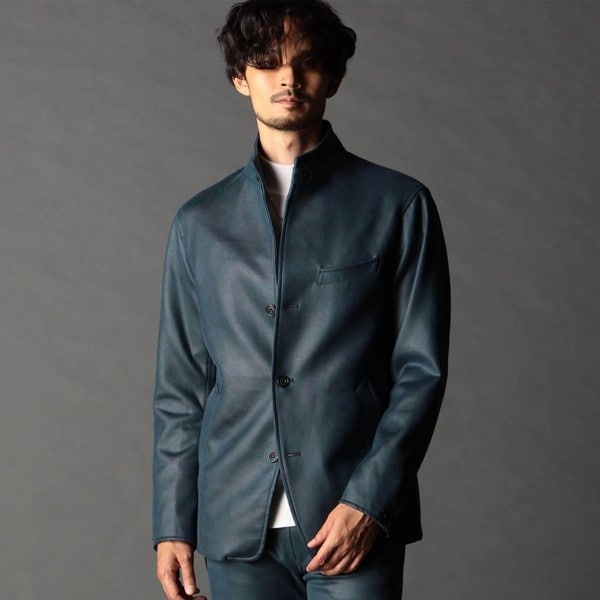 ニコルクラブフォーメン（NICOLE CLUB FOR MEN）/スタンドカヴァーオールジャケット