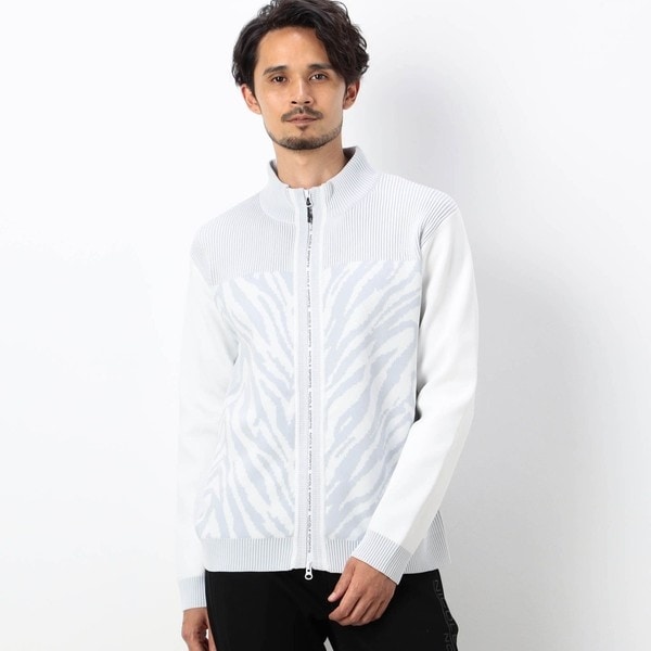 ニコルクラブフォーメン（NICOLE CLUB FOR MEN）/【NICOLE SPORTS】アラカルト ニットブルゾン