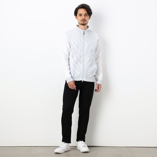 ニコルクラブフォーメン（NICOLE CLUB FOR MEN）/【NICOLE SPORTS】アラカルト ニットブルゾン