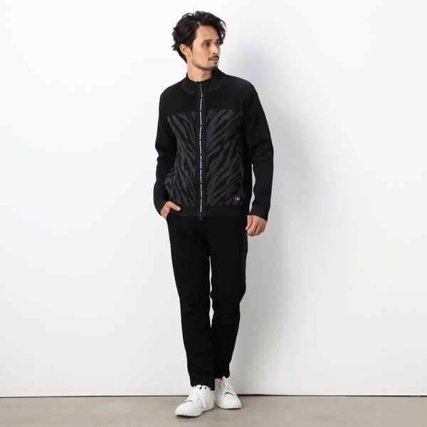 ニコルクラブフォーメン（NICOLE CLUB FOR MEN）/【NICOLE SPORTS】アラカルト ニットブルゾン