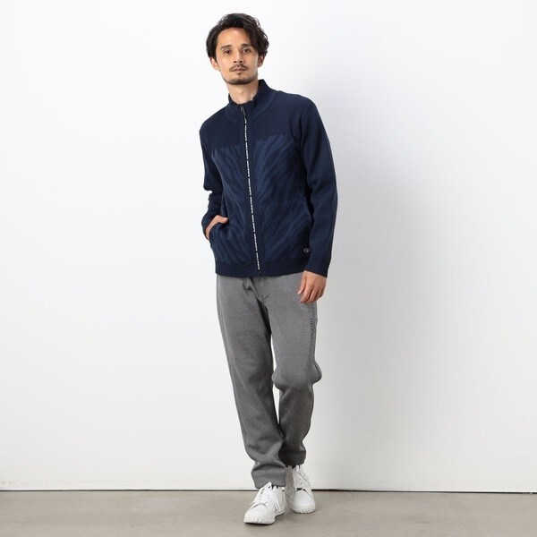 ニコルクラブフォーメン（NICOLE CLUB FOR MEN）/【NICOLE SPORTS】アラカルト ニットブルゾン