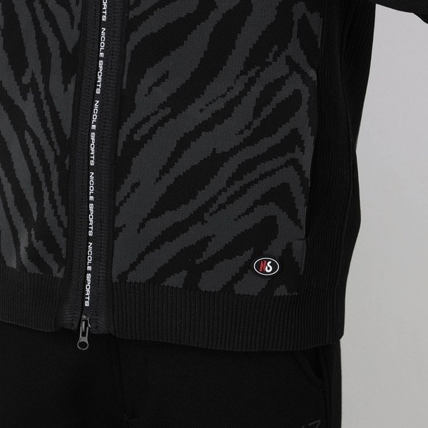 ニコルクラブフォーメン（NICOLE CLUB FOR MEN）/【NICOLE SPORTS】アラカルト ニットブルゾン