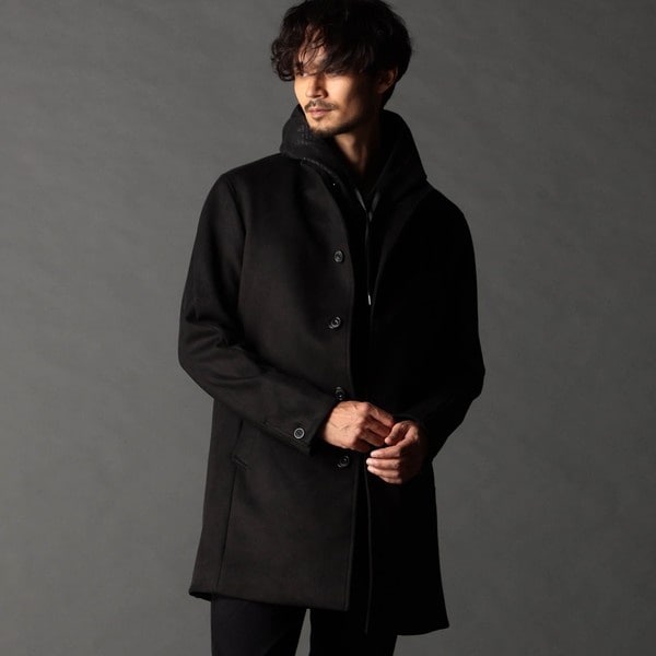 ニコルクラブフォーメン（NICOLE CLUB FOR MEN）/ベストライナー付き スタンドコート_2