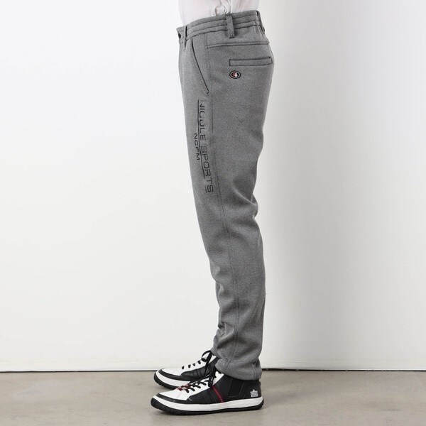 ニコルクラブフォーメン（NICOLE CLUB FOR MEN）/【NICOLE SPORTS】ボンディングボンバージャージパンツ_4