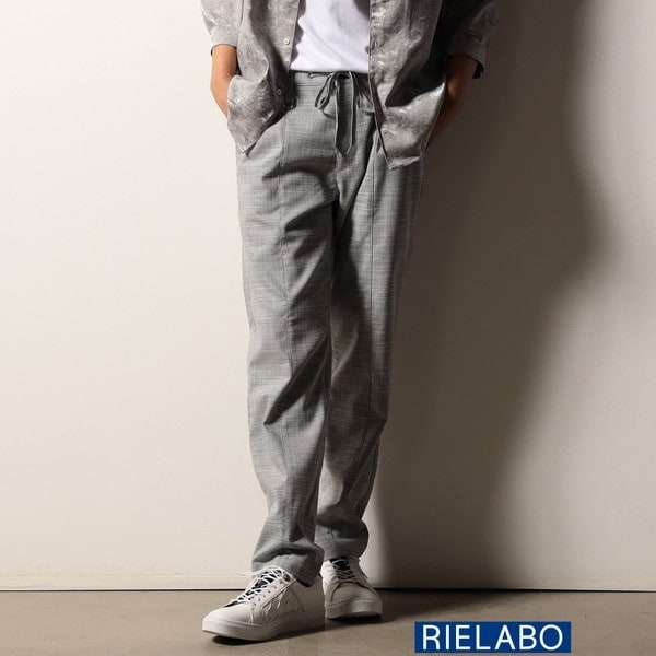 ニコルクラブフォーメン（NICOLE CLUB FOR MEN）/【RIELABO】ピンタックイージーパンツ