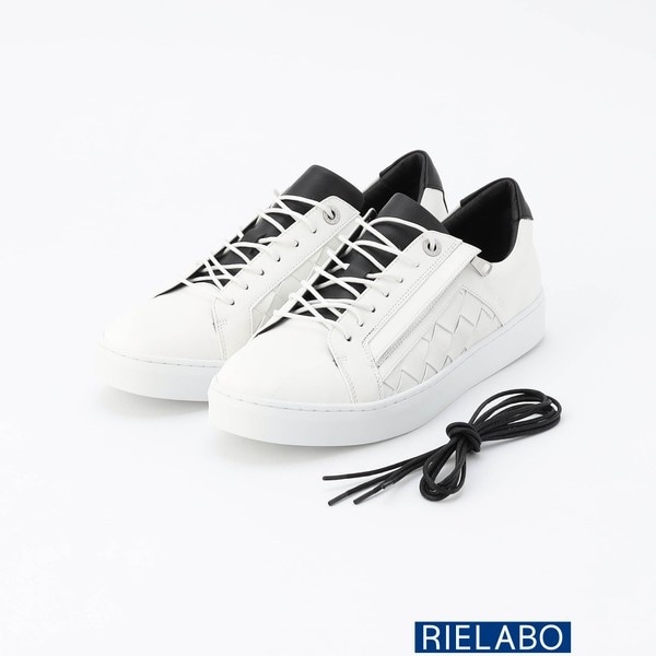 ニコルクラブフォーメン（NICOLE CLUB FOR MEN）/【RIELABO】イントレサイドファスナー モードスニーカー