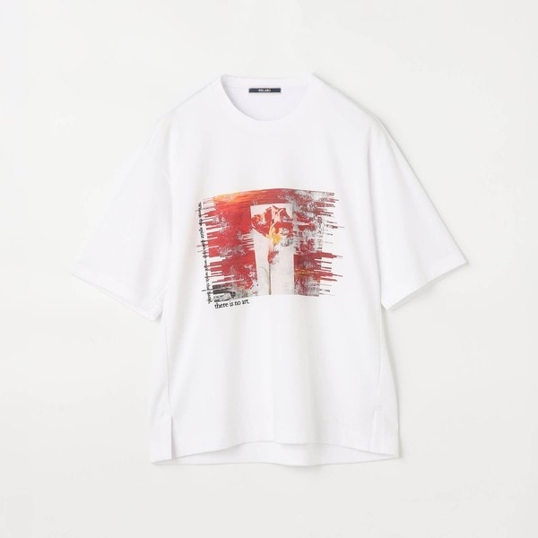 ニコルクラブフォーメン（NICOLE CLUB FOR MEN）/【RIELABO】グラフィックプリント クルーネックＴシャツ_9