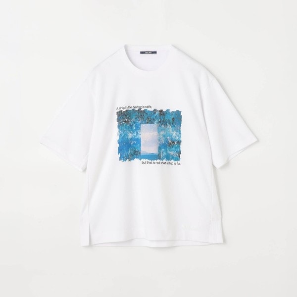 ニコルクラブフォーメン（NICOLE CLUB FOR MEN）/【RIELABO】グラフィックプリント クルーネックＴシャツ_11