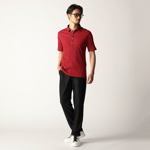 ニコルクラブフォーメン（NICOLE CLUB FOR MEN）/シアーマイクロチェックイージーパンツ_4