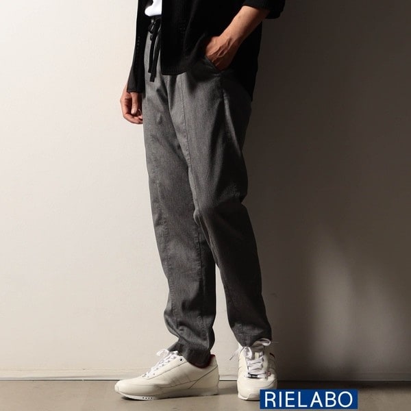 ニコルクラブフォーメン（NICOLE CLUB FOR MEN）/【RIELABO】ワッフルストレッチイージーパンツ