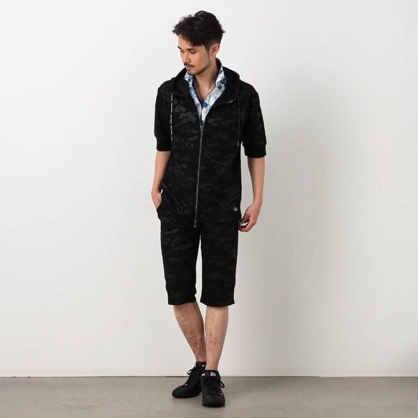 ニコルクラブフォーメン（NICOLE CLUB FOR MEN）/【NICOLE SPORTS】エンボス柄ハーフパンツ_5