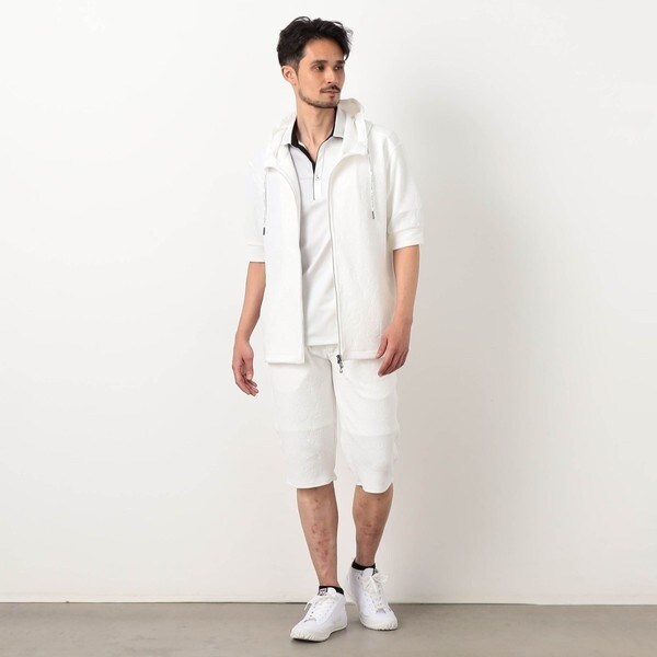 ニコルクラブフォーメン（NICOLE CLUB FOR MEN）/【NICOLE SPORTS】エンボス柄ハーフパンツ_6