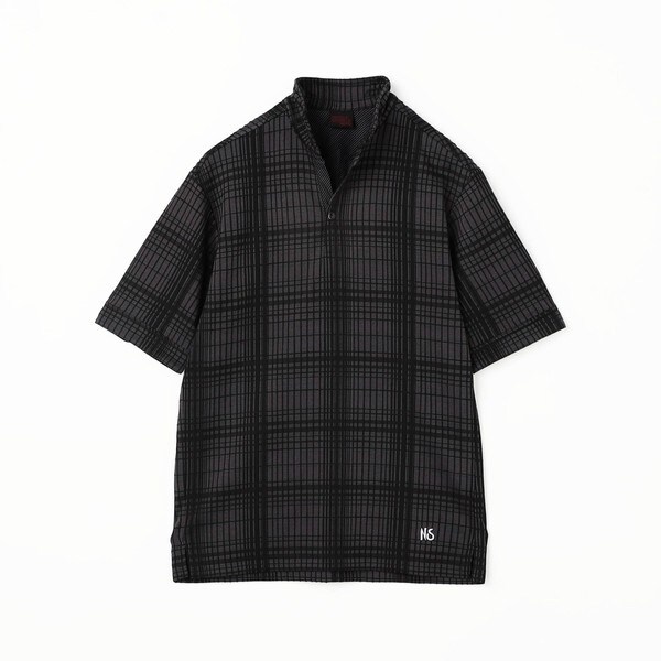 ニコルクラブフォーメン（NICOLE CLUB FOR MEN）/【NICOLE SPORTS】ブリスターチェックスタンドポロシャツ_15