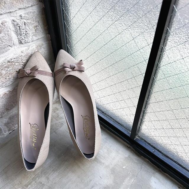 ベティクラブ（BETTYCLUB）/【23秋冬新作】サイドリボン コンビネーションパンプスの通販は