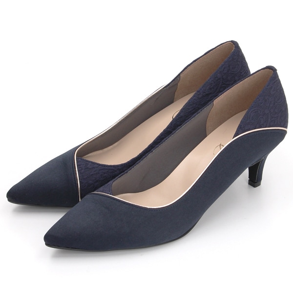 ベティクラブ（BETTYCLUB）/【25定番商品】ライン切り替えパンプス