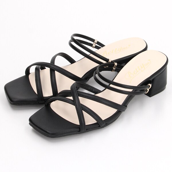 ベティクラブ（BETTYCLUB）/【24春夏新作】細ストラップ 2wayサンダルの通販は 5,390円