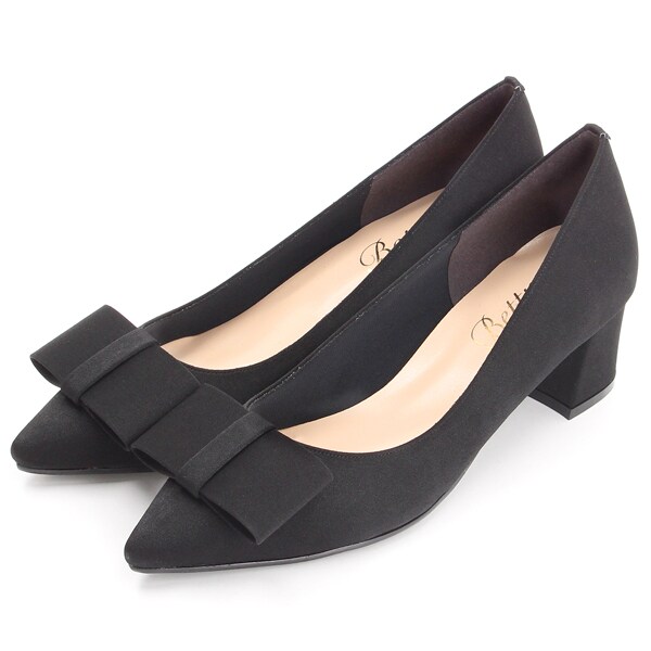 ベティクラブ（BETTYCLUB）/【25定番商品】ビッグリボン ポインテッドトゥ パンプス