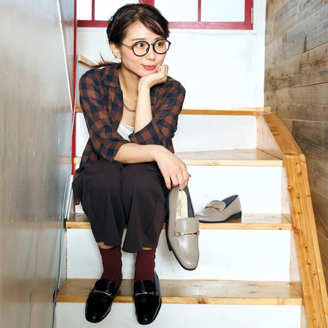 ベティクラブ（BETTYCLUB）/【25秋冬新作】ベルトビット ローファー