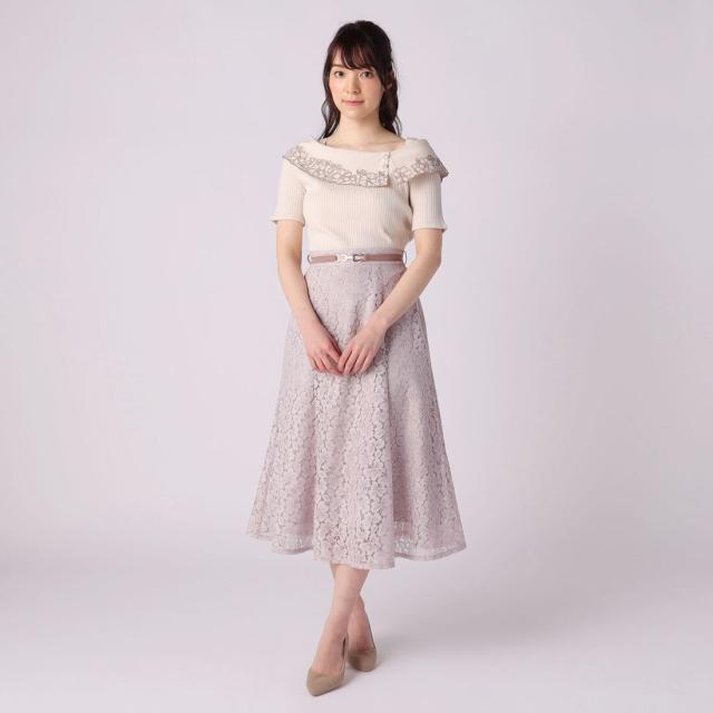 レッセパッセ/サイドボタン刺繍リブプルオーバーの通販はau PAY