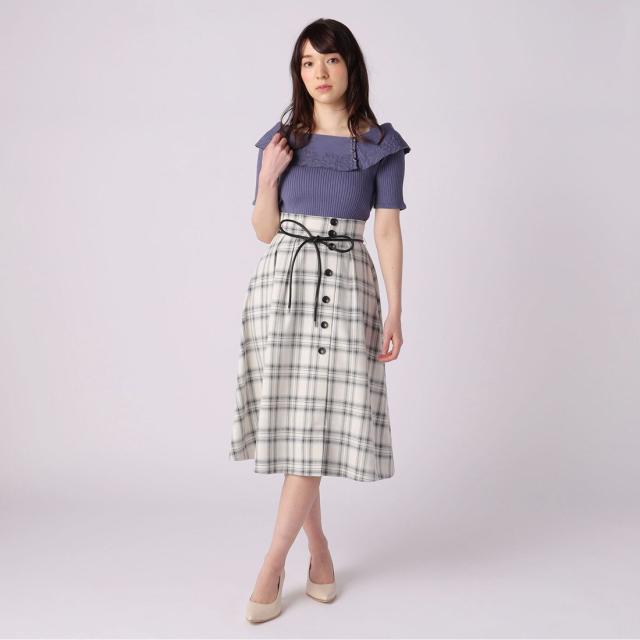 LAISSE PASSE サイドボタン刺繍リブプルオーバー レッセパッセ/サイドボタン刺繍リブプルオーバーの通販はau PAY