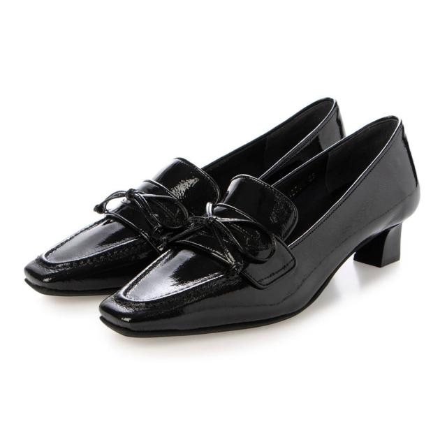 ワークス（works）/24秋冬新作4cm本革スクエアトウローファーパンプスの通販は